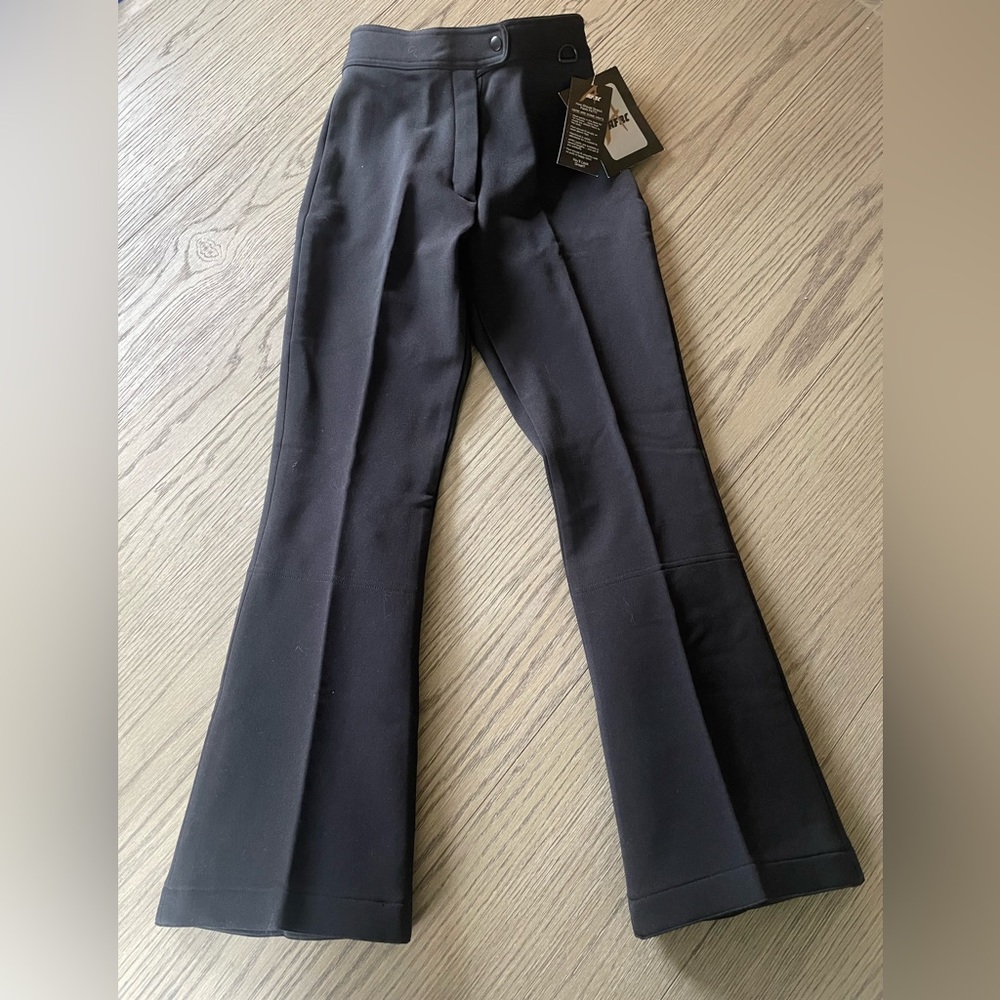 Black Flare Snow Pants